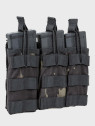 SPECNA ARMS Potrójna Ładownica Open na magazynki M4/M16 Tactical Multicam Black