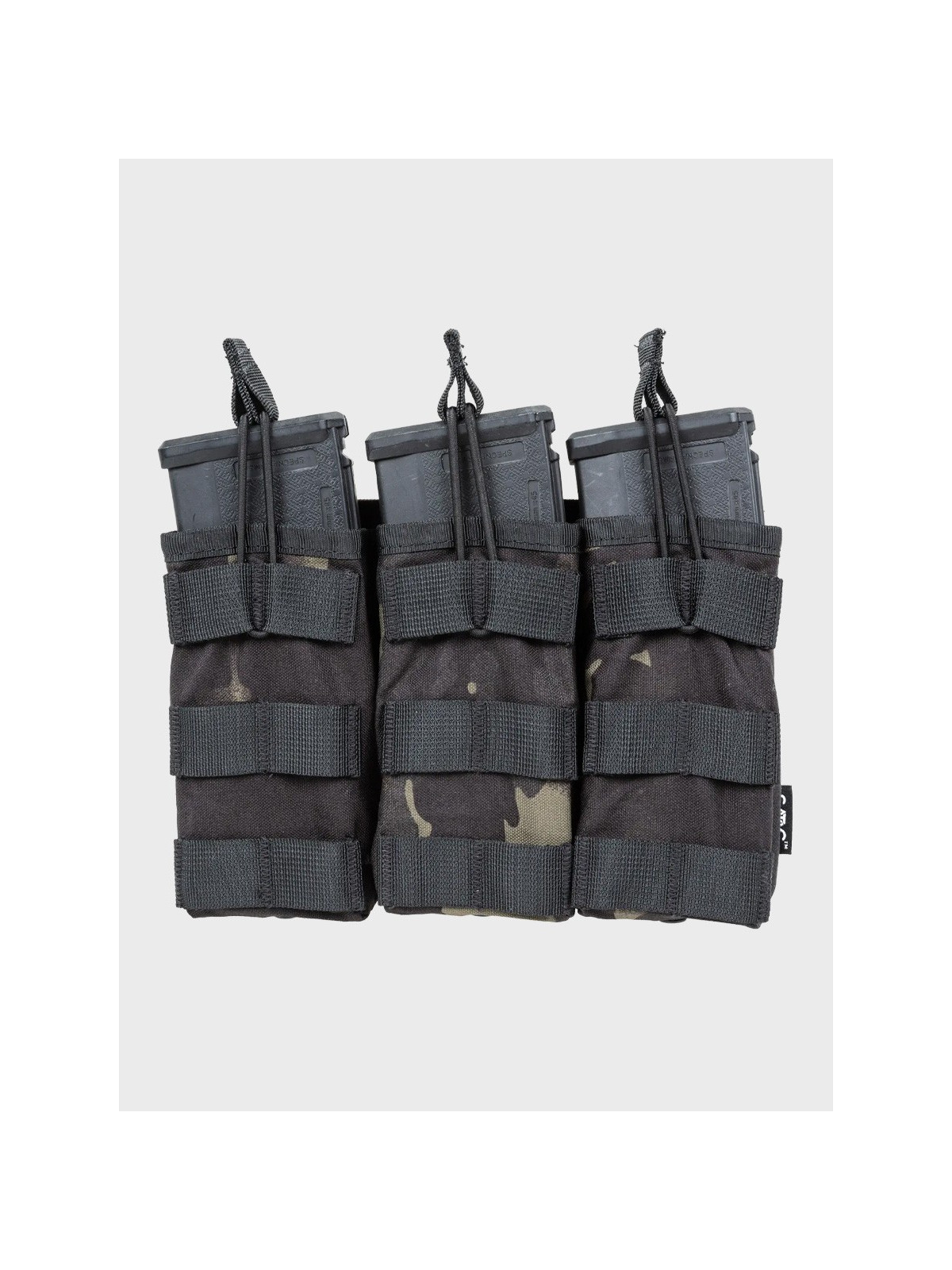 SPECNA ARMS Potrójna Ładownica Open na magazynki M4/M16 Tactical Multicam Black