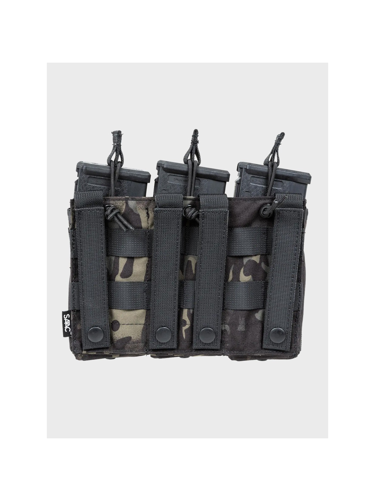 SPECNA ARMS Potrójna Ładownica Open na magazynki M4/M16 Tactical Multicam Black