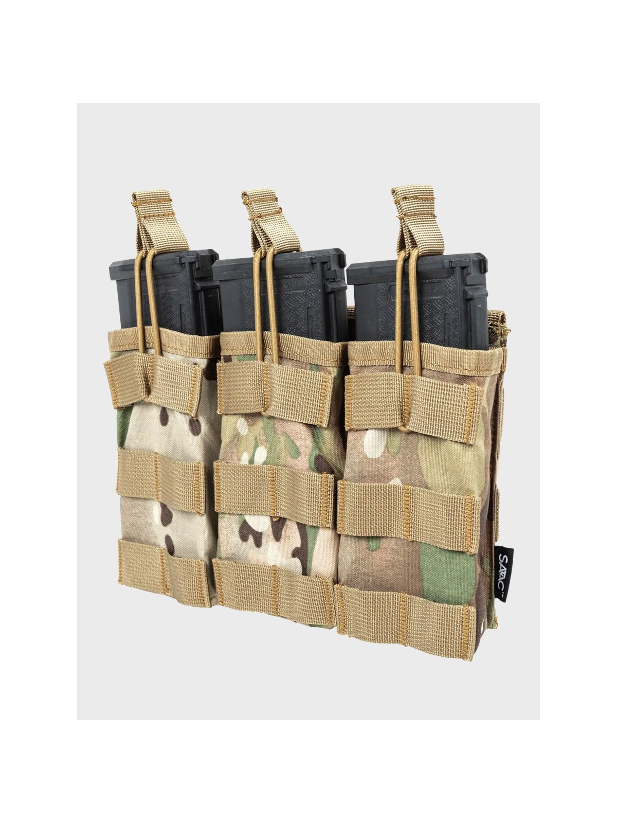 SPECNA ARMS Potrójna Ładownica Open na magazynki M4/M16 Tactical Multicam