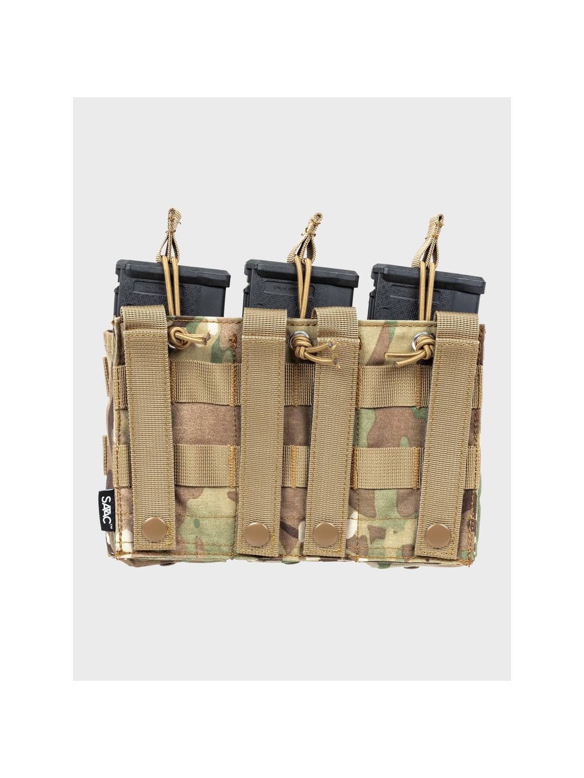 SPECNA ARMS Potrójna Ładownica Open na magazynki M4/M16 Tactical Multicam