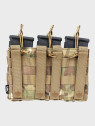 SPECNA ARMS Potrójna Ładownica Open na magazynki M4/M16 Tactical Multicam