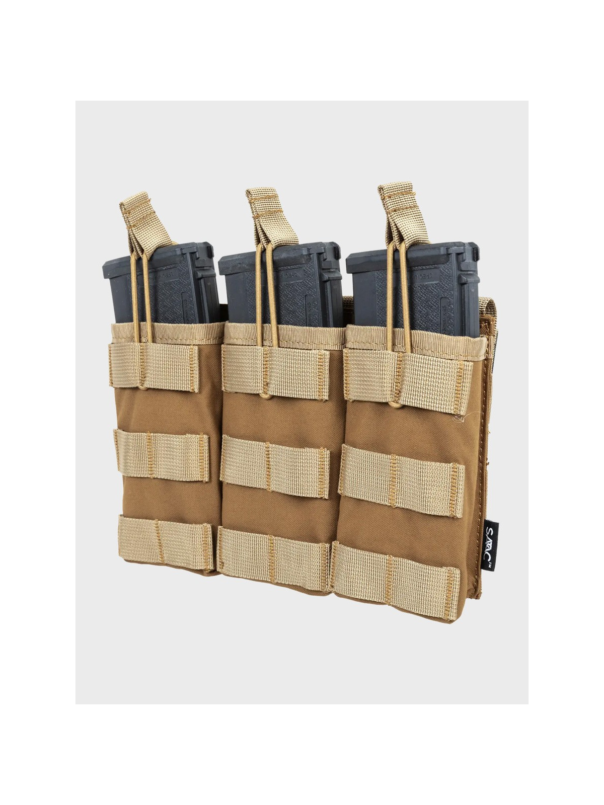 SPECNA ARMS Potrójna Ładownica Open na magazynki M4/M16 Tactical Tan