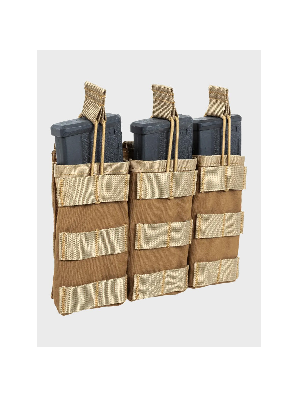 SPECNA ARMS Potrójna Ładownica Open na magazynki M4/M16 Tactical Tan