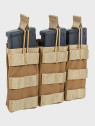 SPECNA ARMS Potrójna Ładownica Open na magazynki M4/M16 Tactical Tan