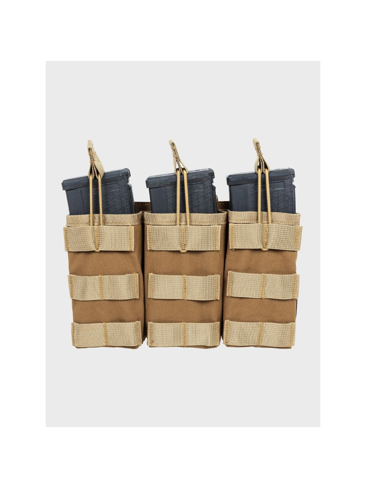 SPECNA ARMS Potrójna Ładownica Open na magazynki M4/M16 Tactical Tan
