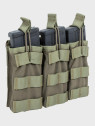 SPECNA ARMS Potrójna Ładownica Open na magazynki M4/M16 Tactical Oliwkowa