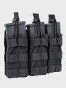 SPECNA ARMS Potrójna Ładownica Open na magazynki M4/M16 Tactical Czarna