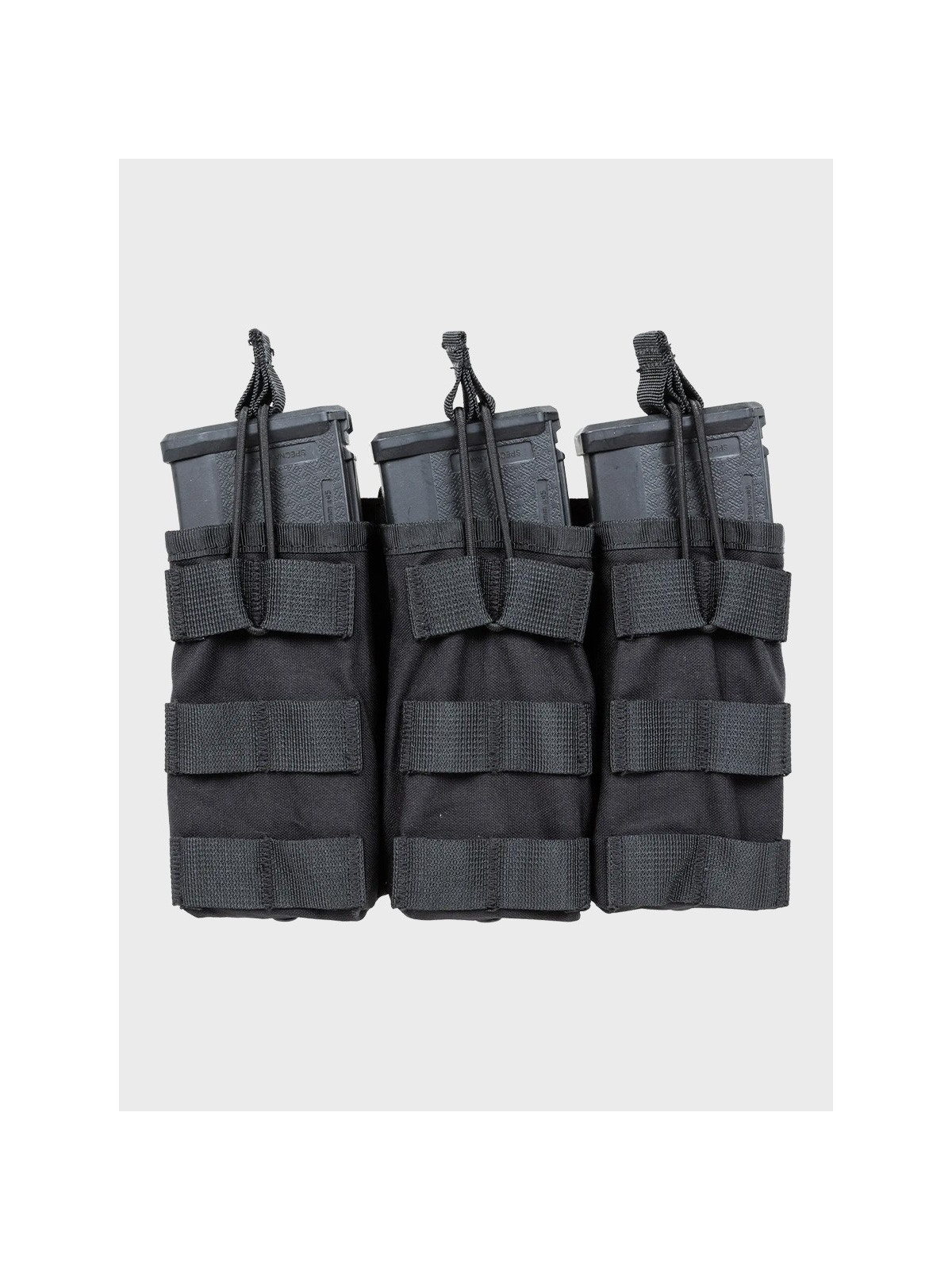 SPECNA ARMS Potrójna Ładownica Open na magazynki M4/M16 Tactical Czarna