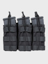 SPECNA ARMS Potrójna Ładownica Open na magazynki M4/M16 Tactical Czarna