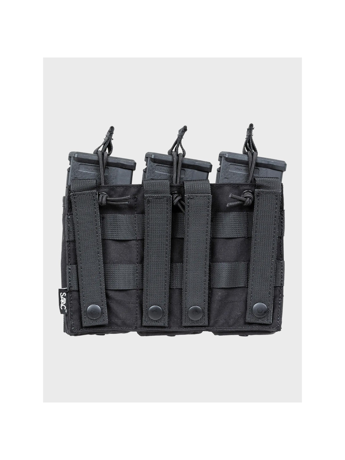 SPECNA ARMS Potrójna Ładownica Open na magazynki M4/M16 Tactical Czarna