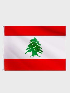 FOSCO INDUSTRIES Flaga na maszt Libanu Liban 98  x 150 cm
