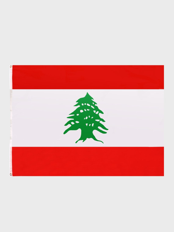 FOSCO INDUSTRIES Flaga na maszt Libanu Liban 98  x 150 cm