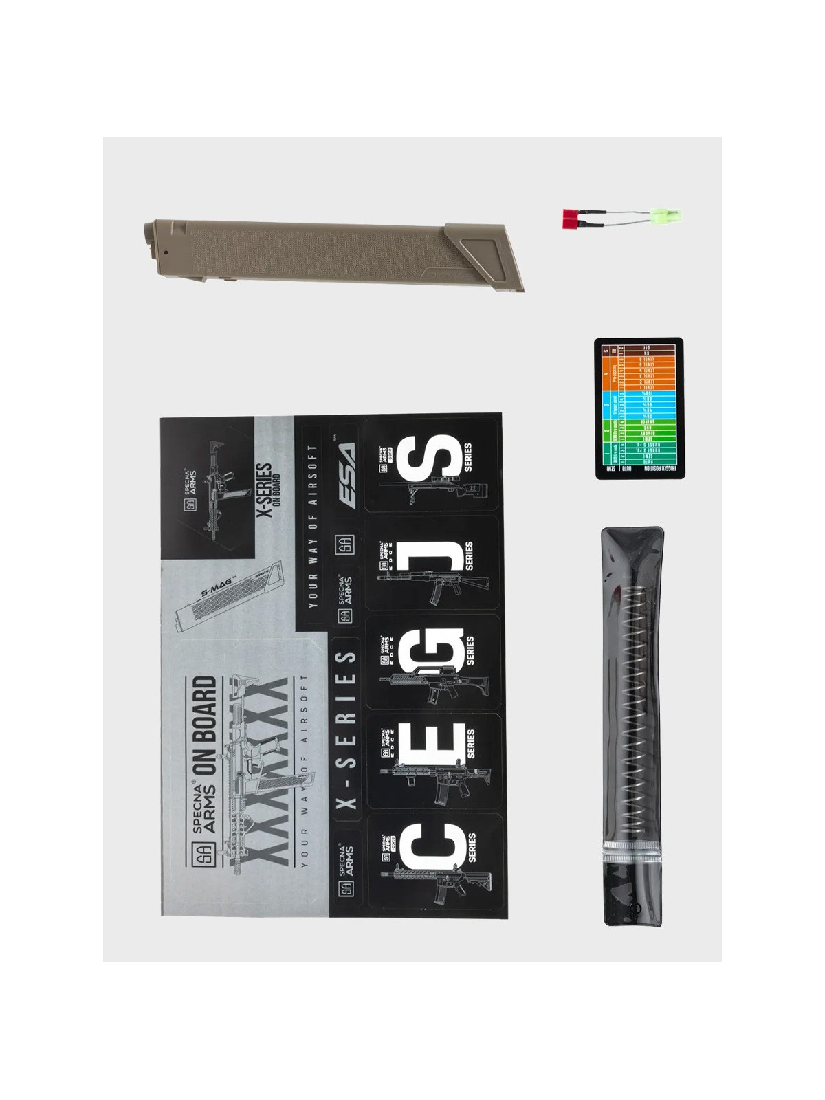 SPECNA ARMS Karabinek szturmowy ASG replika SA-FX02 FLEX Gen.2 Half-Tan