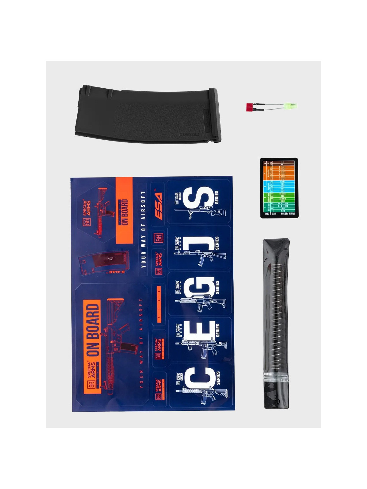 SPECNA ARMS Karabinek szturmowy ASG replika SA-FH07 FLEX Gen.2 Czarny