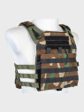 SPECNA ARMS Kamizelka taktyczna Plate Carrier z panelem szturmowym Woodland