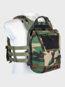 SPECNA ARMS Kamizelka taktyczna Plate Carrier z panelem szturmowym Woodland