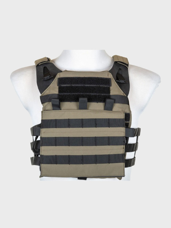SPECNA ARMS Kamizelka taktyczna Plate Carrier z panelem szturmowym Ranger Green