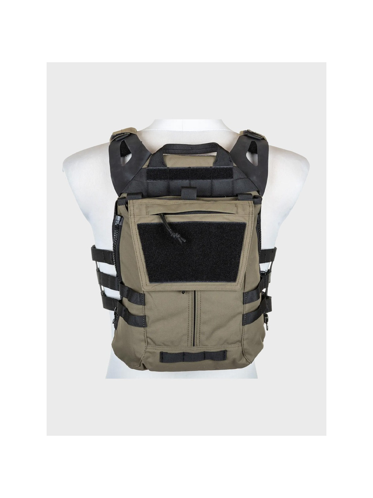 SPECNA ARMS Kamizelka taktyczna Plate Carrier z panelem szturmowym Ranger Green