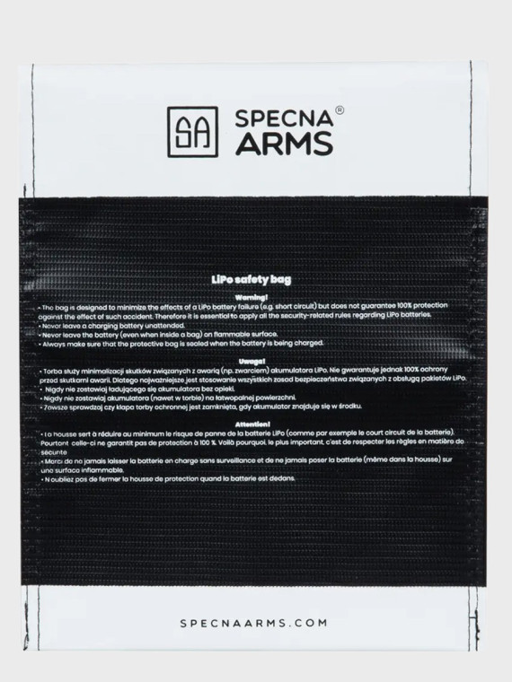 SPECNA ARMS Torba ochronna na akumulatory Li-Po GUARD Safety Bag