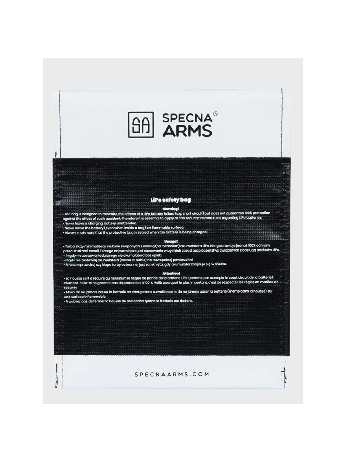 SPECNA ARMS Torba ochronna na akumulatory Li-Po GUARD Safety Bag
