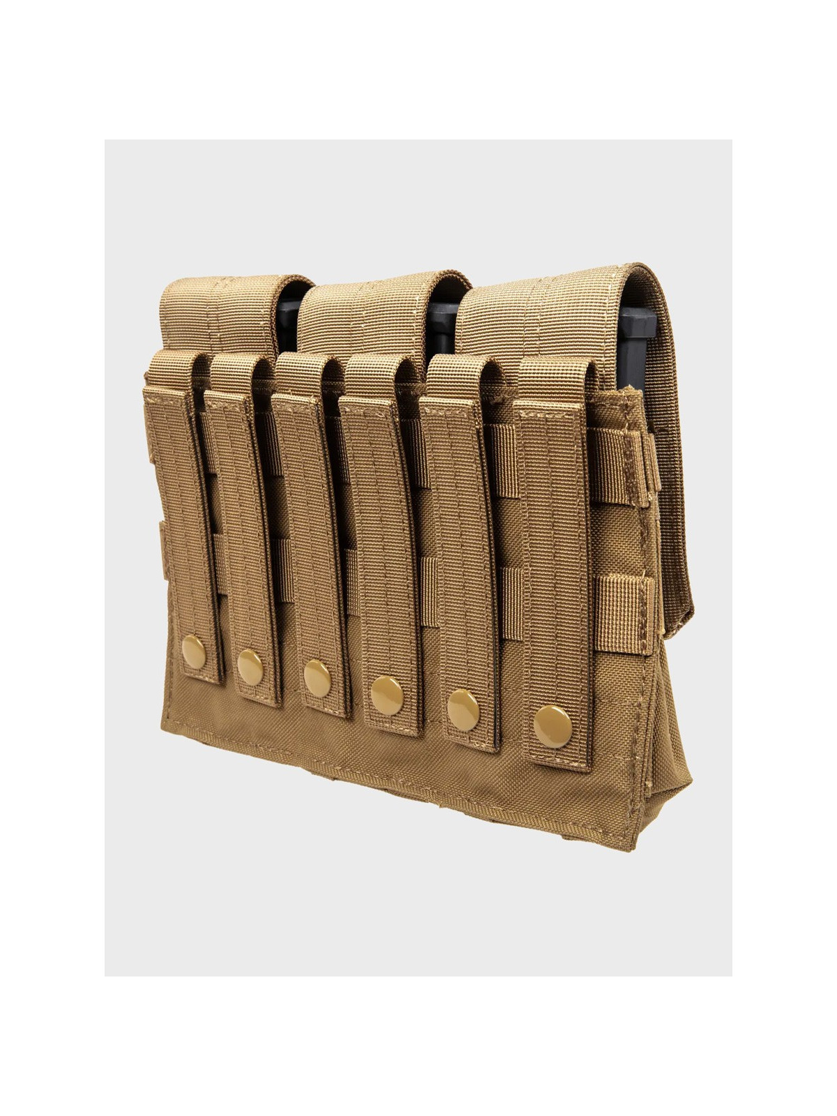 SPECNA ARMS Potrójna ładownica z klapą na magazynki M4/M16 Tan