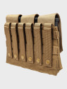 SPECNA ARMS Potrójna ładownica z klapą na magazynki M4/M16 Tan