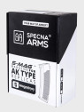 SPECNA ARMS Zestaw 5 magazynków ASG Mid-Cap do replik serii J pojemność 175 kulek tan