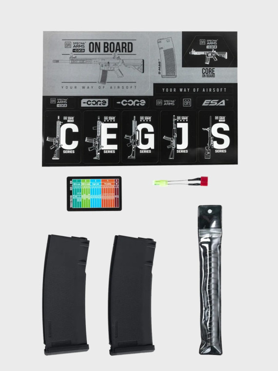 SPECNA ARMS Replika Karabinka SA-C17 CORE HAL ETU Gen.2 Czarna