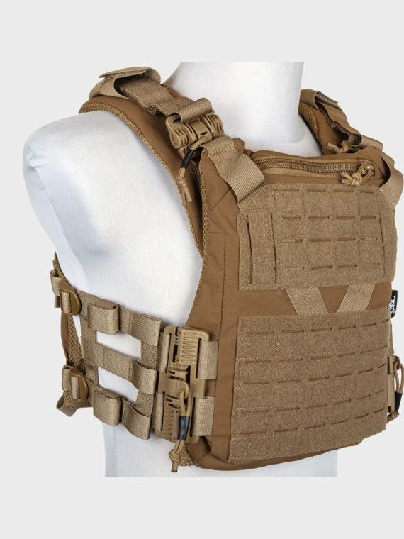 SPECNA ARMS Kamizelka Taktyczna Typu Plate Carrier Tactical QR IV Tan