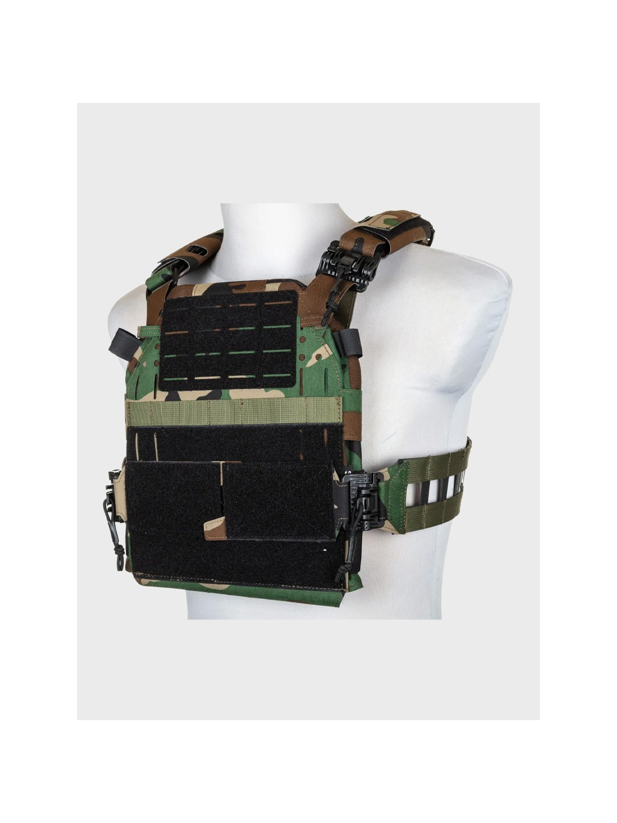 SPECNA ARMS Kamizelka Taktyczna Typu Plate Carrier Tactical QR III Woodland