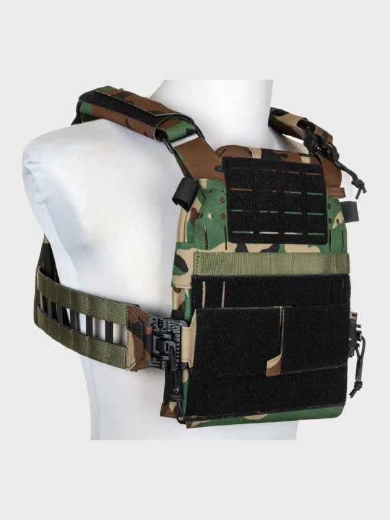 SPECNA ARMS Kamizelka Taktyczna Typu Plate Carrier Tactical QR III Woodland