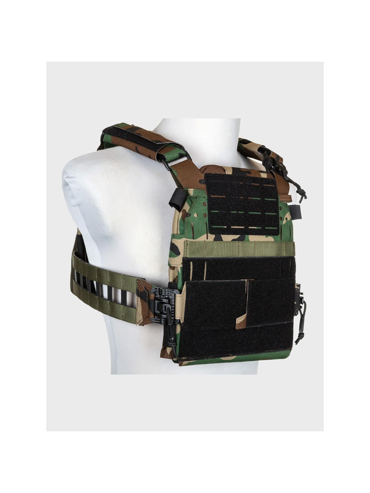 SPECNA ARMS Kamizelka Taktyczna Typu Plate Carrier Tactical QR III Woodland