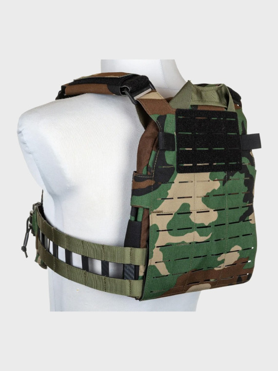 SPECNA ARMS Kamizelka Taktyczna Typu Plate Carrier Tactical QR III Woodland