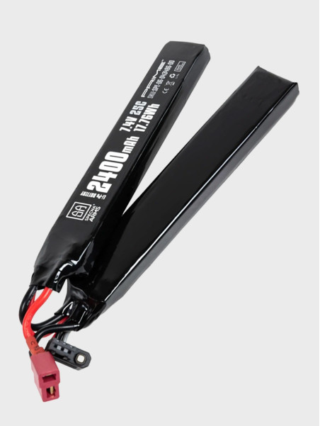 SPECNA ARMS Akumulator litowo-polimerowy LiPo 7,4V 2400mAh 25C 2-modułowy