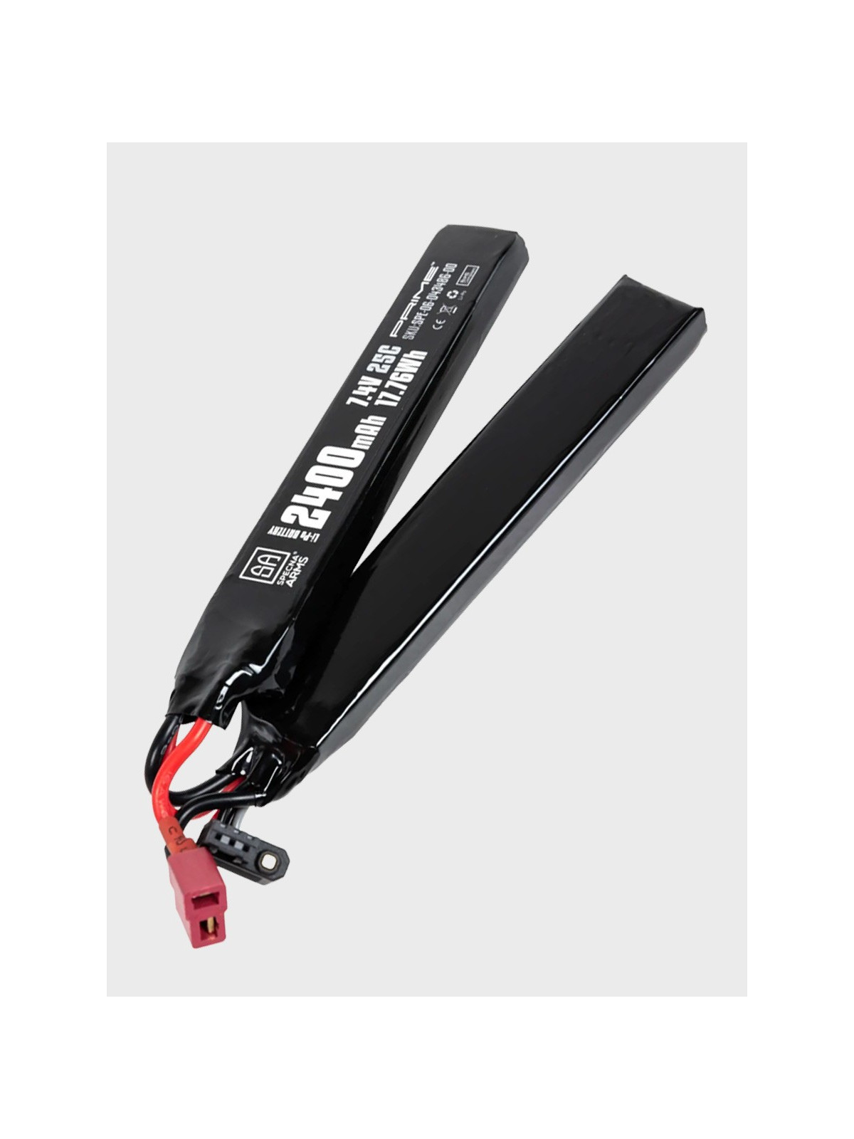 SPECNA ARMS Akumulator litowo-polimerowy LiPo 7,4V 2400mAh 25C 2-modułowy