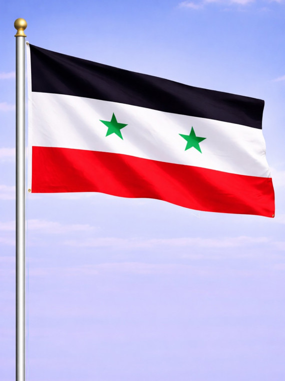 FOSCO INDUSTRIES Flaga na maszt Syrii Syria 100  x 154 cm