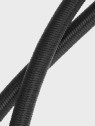 FOSCO INDUSTRIES Elastyczna lina z haczykami ekspandor 2 szt 60 cm Czarna