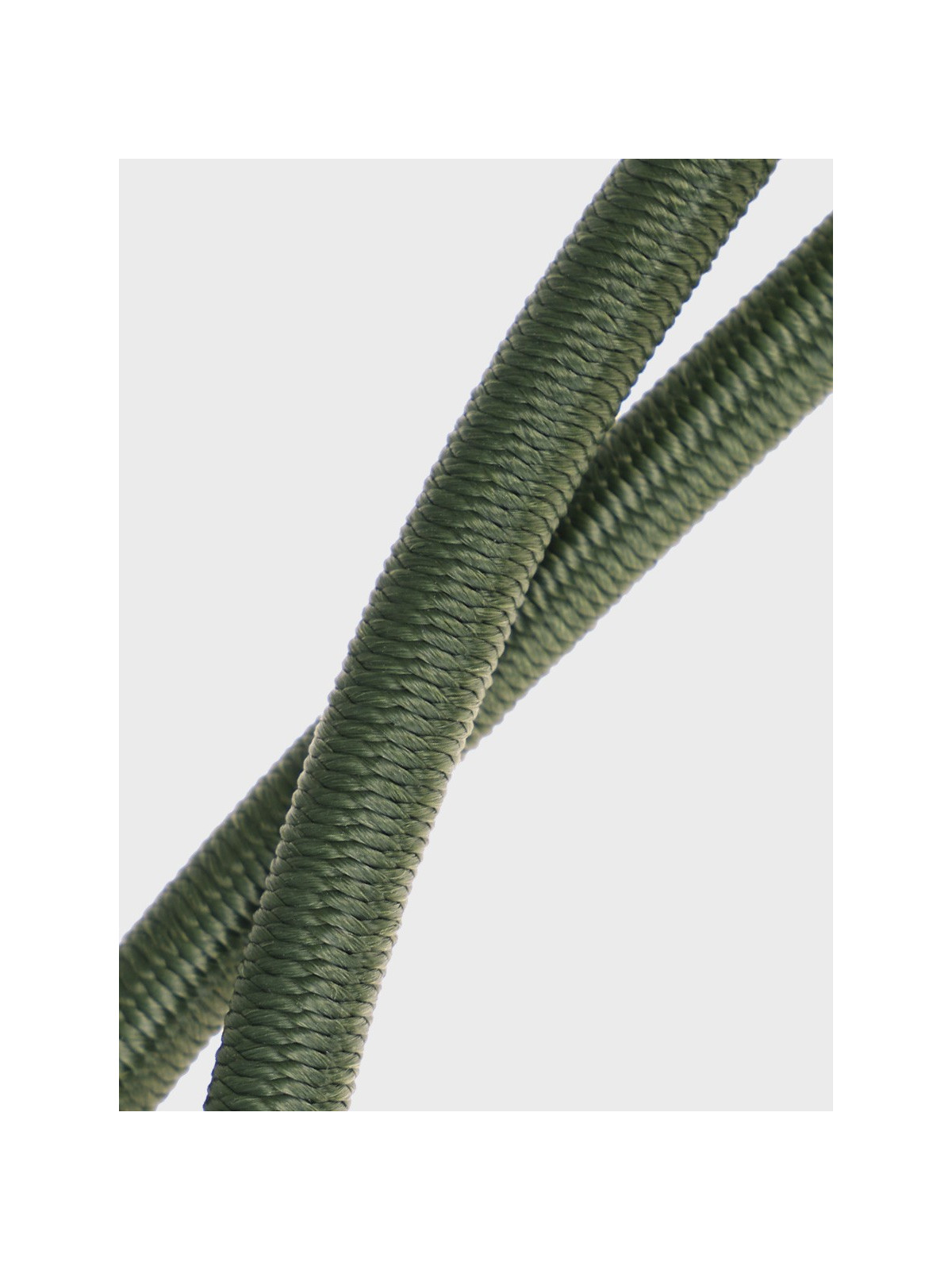 FOSCO INDUSTRIES Elastyczna lina z haczykami ekspandor 2 szt 60 cm Oliwkowa