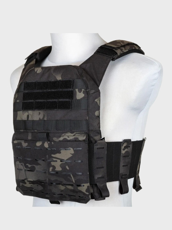 SPECNA ARMS Kamizelka Taktyczna SATAC Plate Carrier Advanced MOLLE Multicam Black