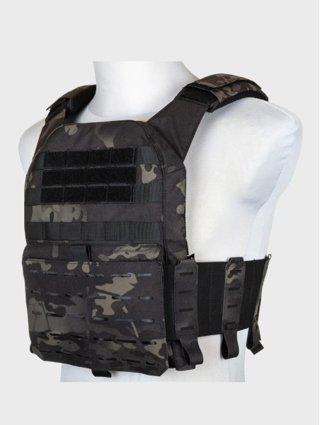 SPECNA ARMS Kamizelka Taktyczna SATAC Plate Carrier Advanced MOLLE Multicam Black