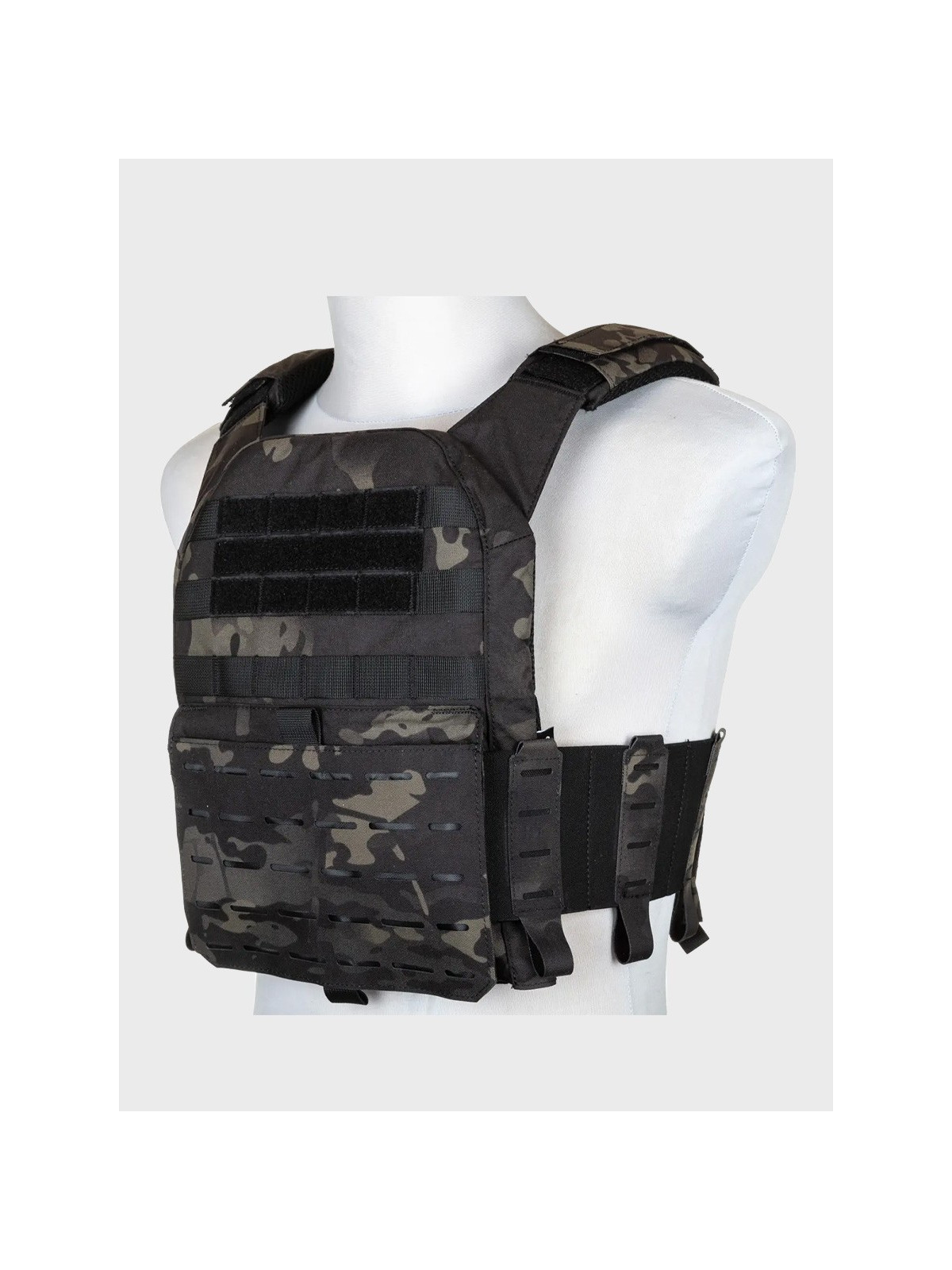 SPECNA ARMS Kamizelka Taktyczna SATAC Plate Carrier Advanced MOLLE Multicam Black