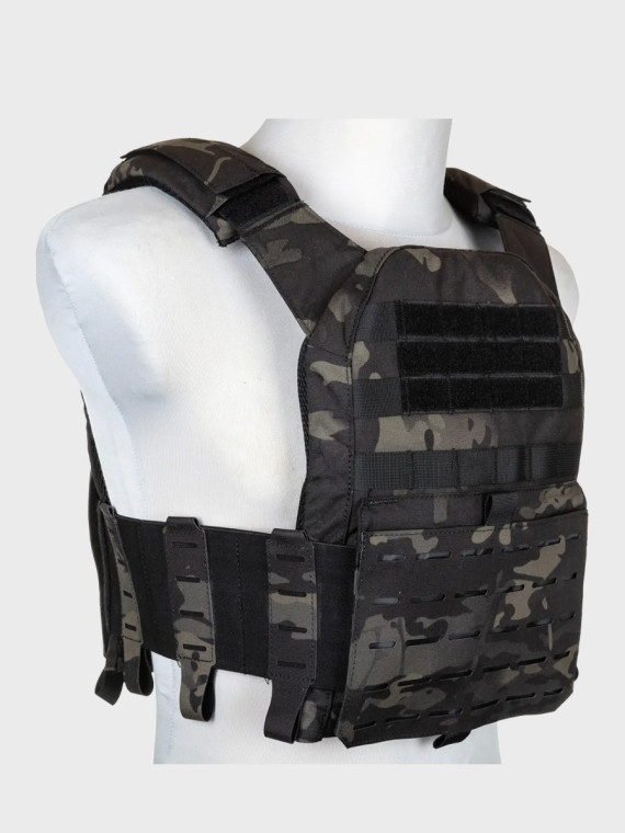 SPECNA ARMS Kamizelka Taktyczna SATAC Plate Carrier Advanced MOLLE Multicam Black
