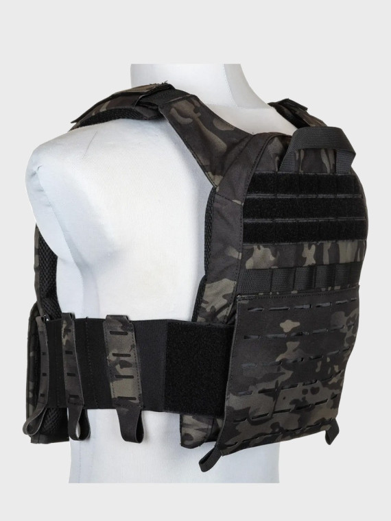SPECNA ARMS Kamizelka Taktyczna SATAC Plate Carrier Advanced MOLLE Multicam Black