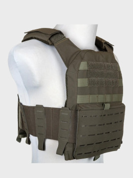 SPECNA ARMS Kamizelka Taktyczna SATAC Plate Carrier Advanced MOLLE Oliwkowa