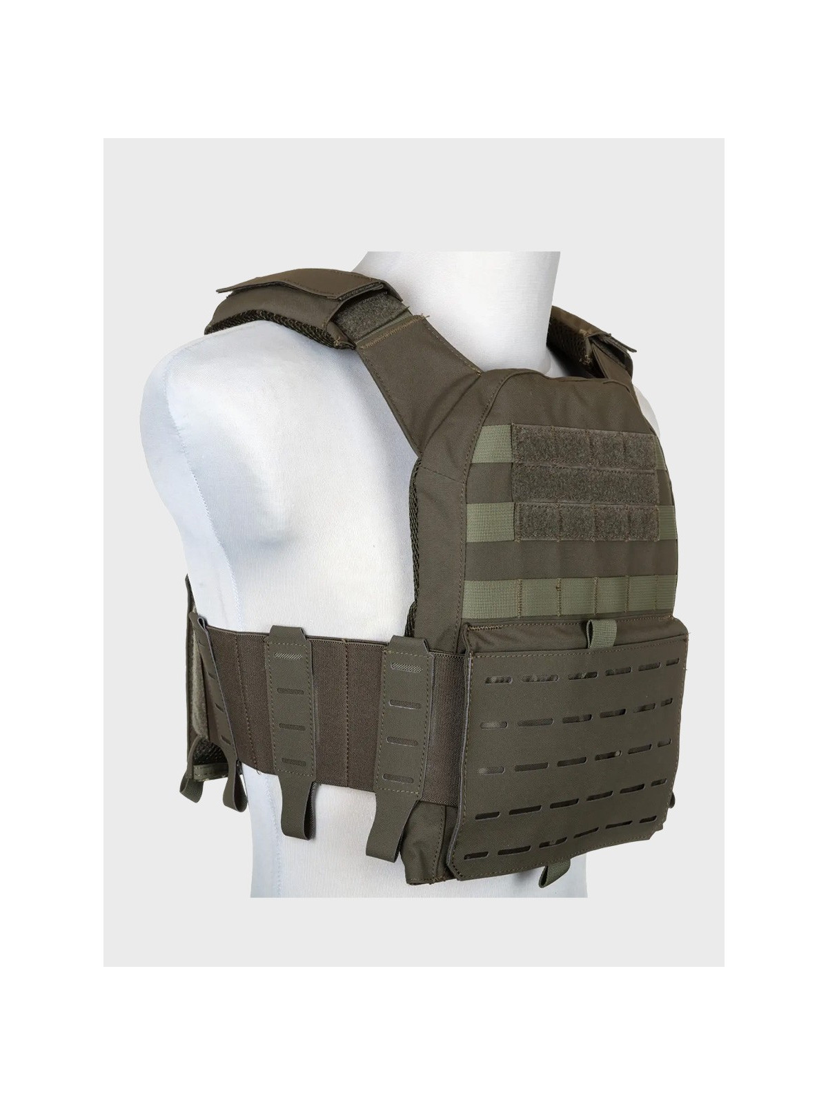 SPECNA ARMS Kamizelka Taktyczna SATAC Plate Carrier Advanced MOLLE Oliwkowa