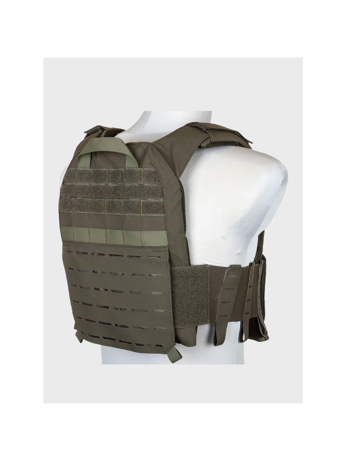 SPECNA ARMS Kamizelka Taktyczna SATAC Plate Carrier Advanced MOLLE Oliwkowa