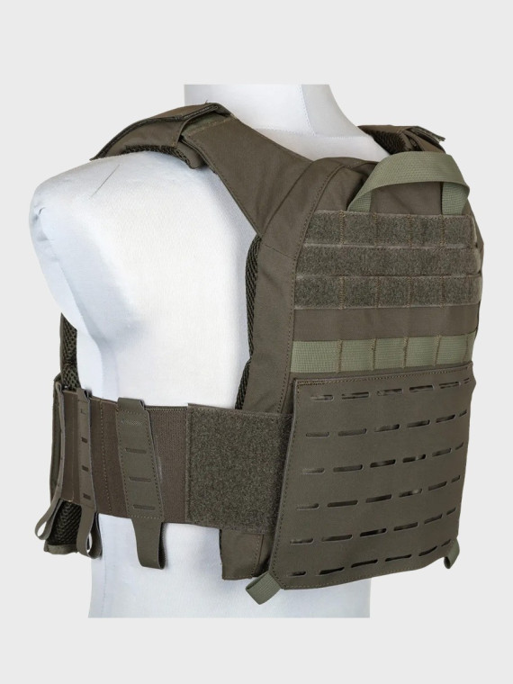 SPECNA ARMS Kamizelka Taktyczna SATAC Plate Carrier Advanced MOLLE Oliwkowa
