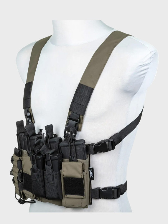 SPECNA ARMS Kamizelka Taktyczna SATAC Chest Rig Adaptive Ranger Green