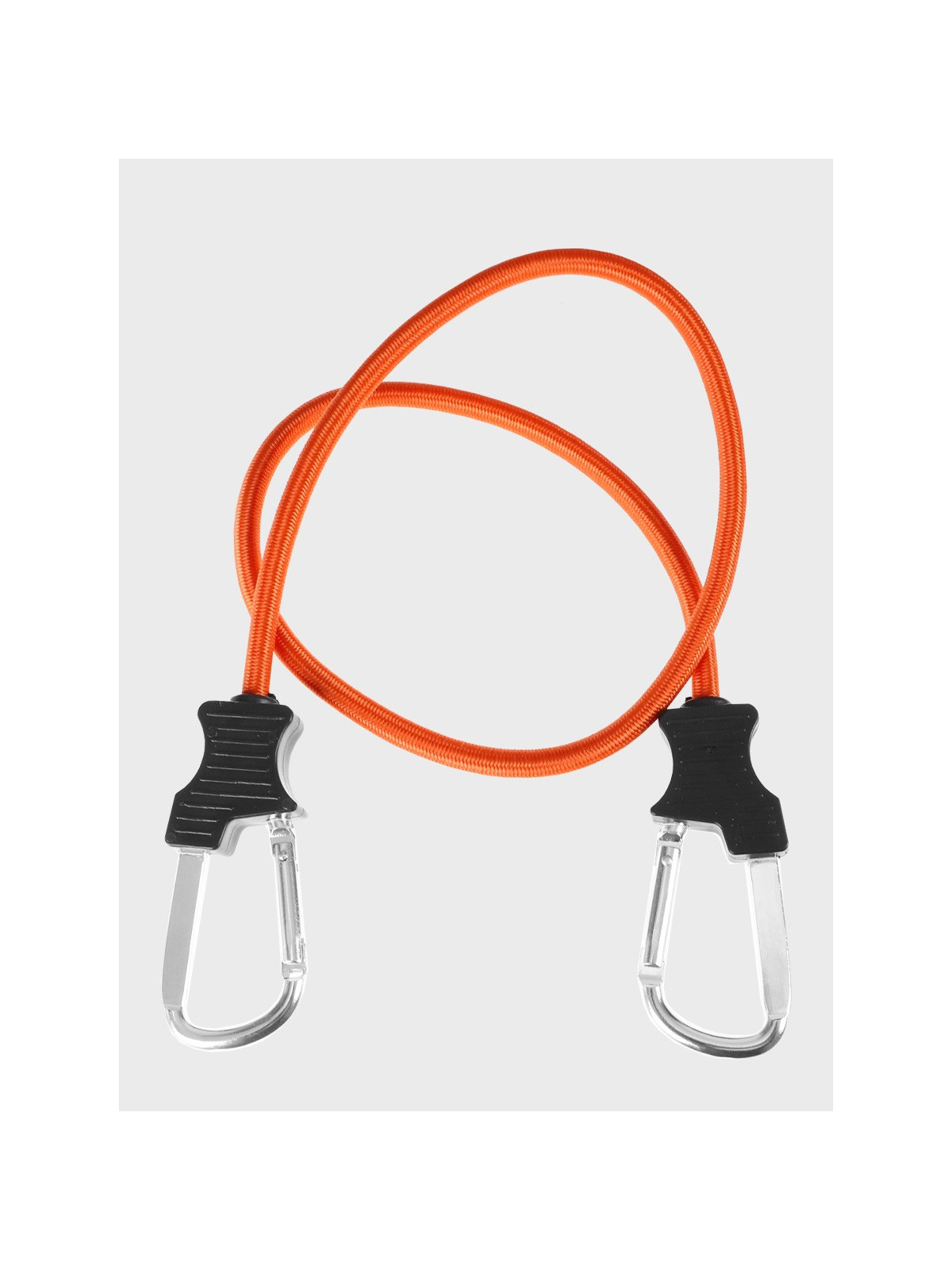 FOSCO INDUSTRIES Elastyczna lina z haczykami ekspandor 2 szt 60 cm pomarańczowa